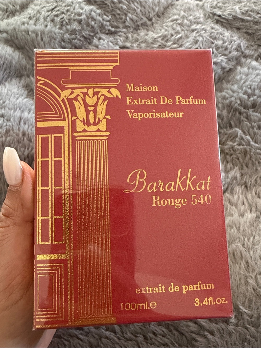 Barakkat Rouge 540 Extrait de Parfum - Red & Gold Box